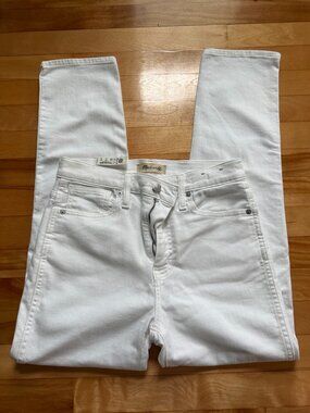 Madewell jeans, 26", white. NWT